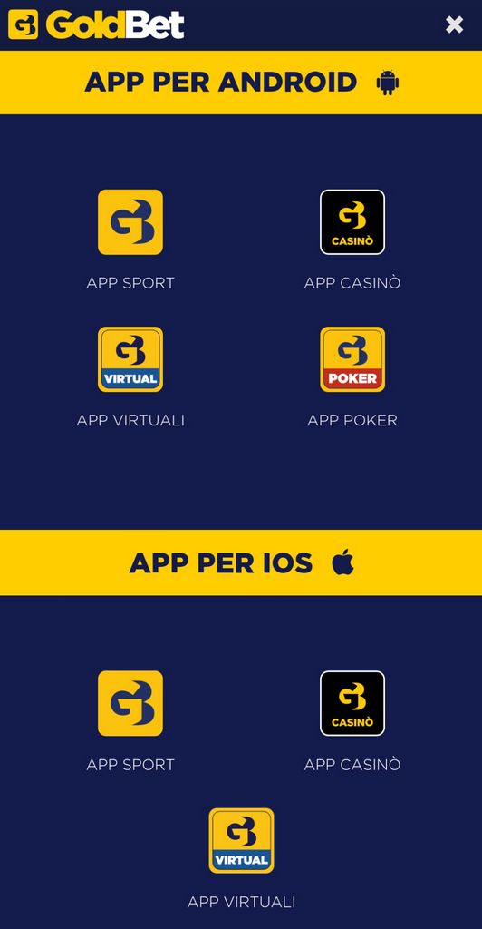 Goldbet: Accesso alla piattaforma di scommesse e casinò online